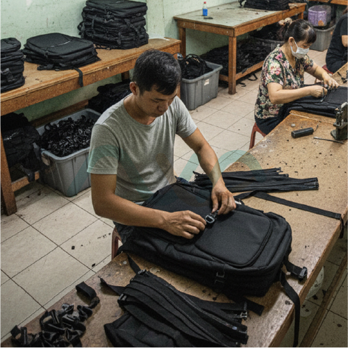 Produksi Tas Penyimpanan & Ransel