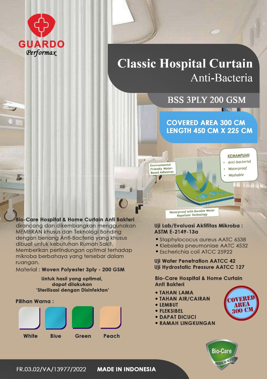 GORDEN/TIRAI RUMAH SAKIT 3 METER AREA CLASSIC + RELL (SET)