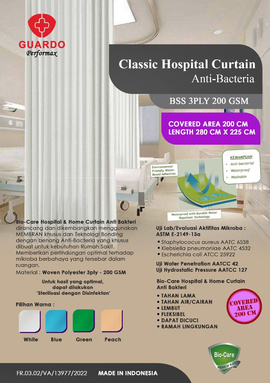 GORDEN/TIRAI RUMAH SAKIT 2 METER AREA CLASSIC