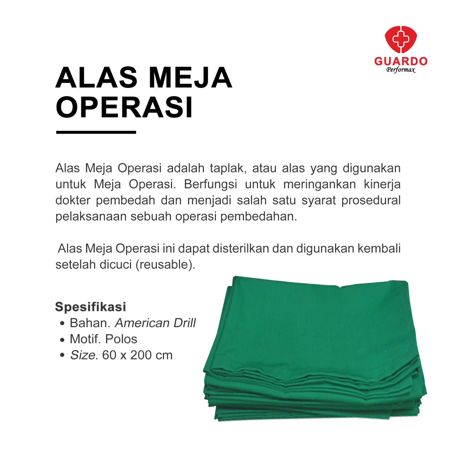 ALAS MEJA OPERASI
